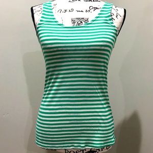 Old Navy | Key Hole Back Striped Tank